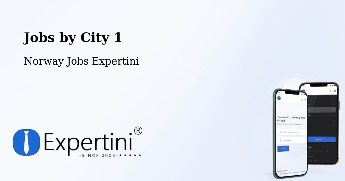 City Jobs in Norway - Expertini